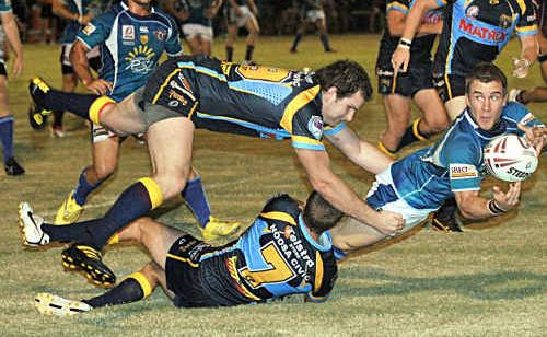 Former Gympie Devil half back Nick Swan is in doubt for the Sunshine Coast Sea Eagles match against Ipswich on Saturday. Former Gympie Devil half back Nick Swan is in doubt for the Sunshine Coast Sea Eagles match against Ipswich on Saturday.